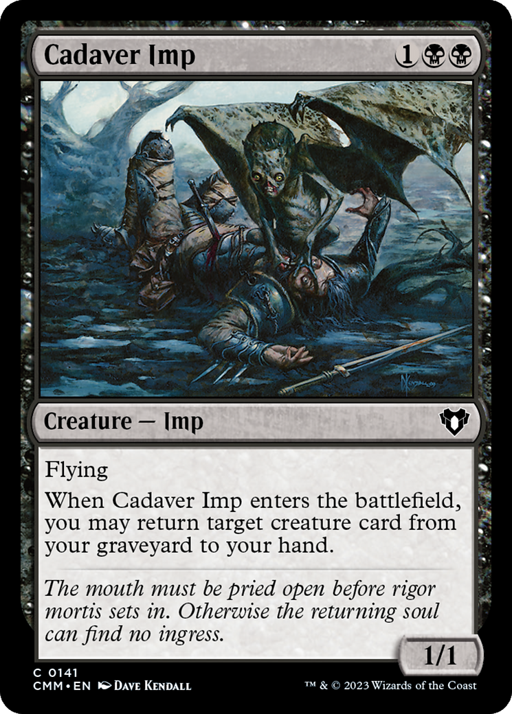 Magic: The Gathering - Cadaver Imp - Commander Masters