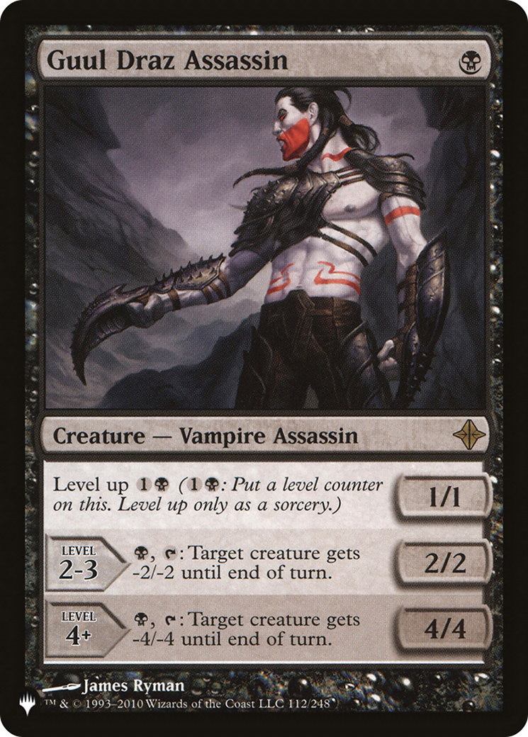 Magic: The Gathering - Guul Draz Assassin - The List