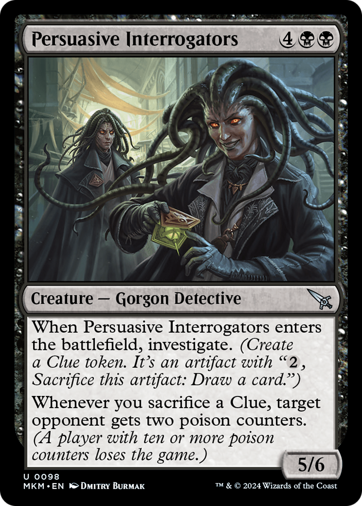 Magic: The Gathering - Persuasive Interrogators Foil - Murders at Karlov Manor