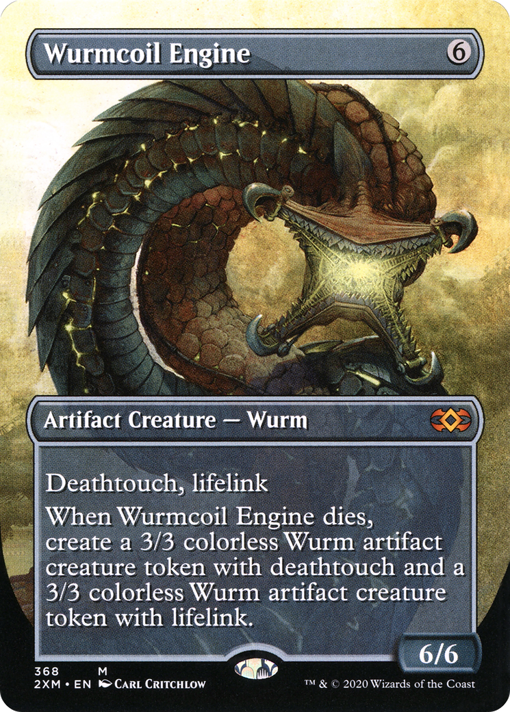 Magic: The Gathering - Wurmcoil Engine Foil - Double Masters
