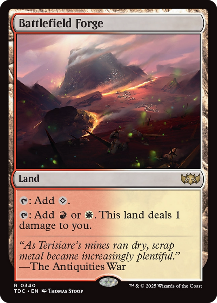 Magic: The Gathering - Battlefield Forge - Tarkir: Dragonstorm Commander