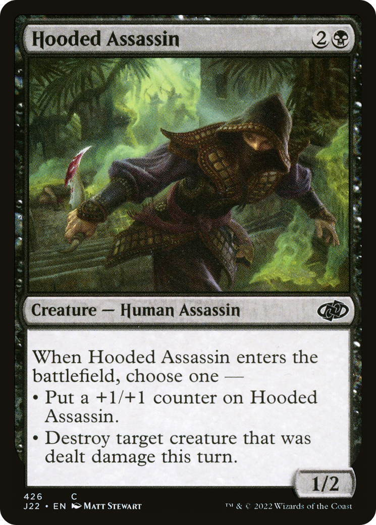 Magic: The Gathering - Hooded Assassin - Jumpstart 2022