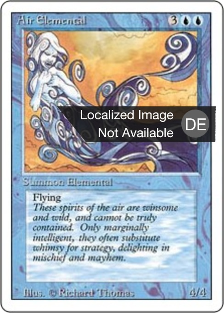 Magic: The Gathering - Luftelementar - Revised Edition