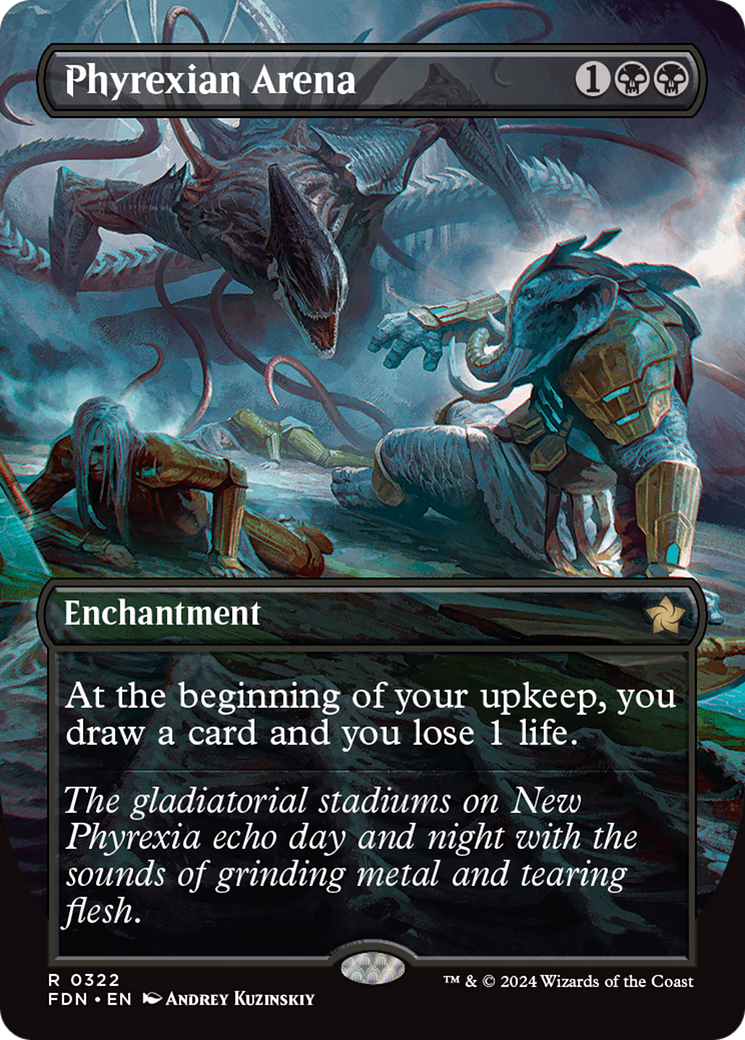 Magic: The Gathering - Phyrexian Arena Foil - Foundations