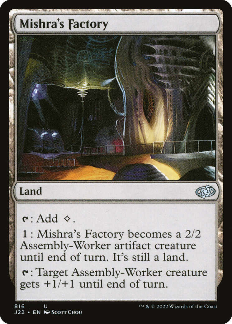 Magic: The Gathering - Mishra's Factory - Jumpstart 2022