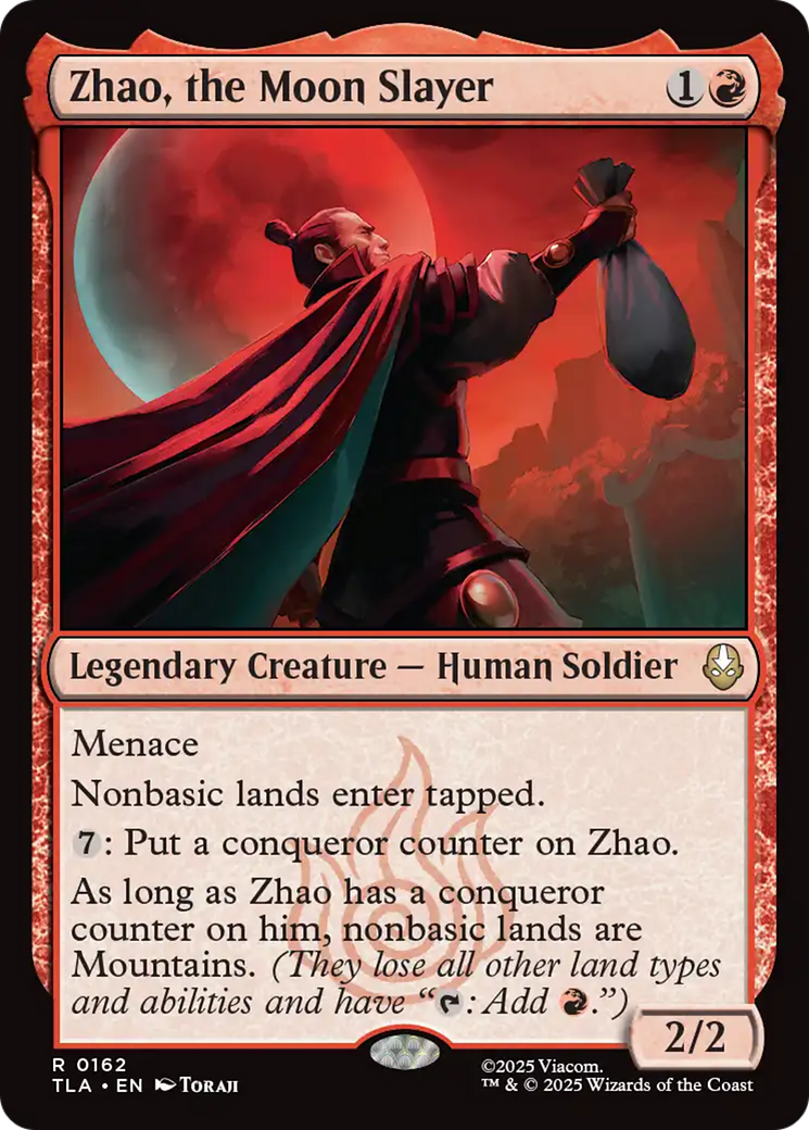 Magic: The Gathering - Zhao, the Moon Slayer Foil - Avatar: The Last Airbender