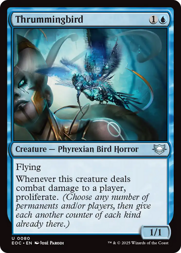 Magic: The Gathering - Thrummingbird - Edge of Eternities Commander