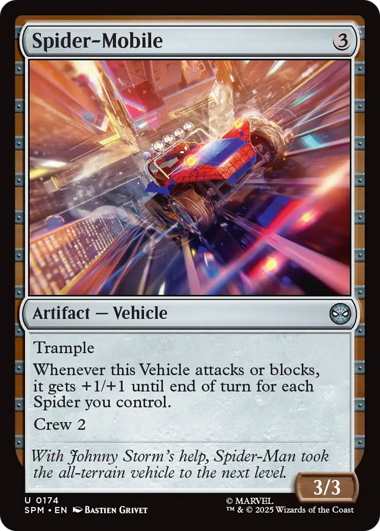 Magic: The Gathering - Spider-Mobile Foil - Marvel's Spider-Man