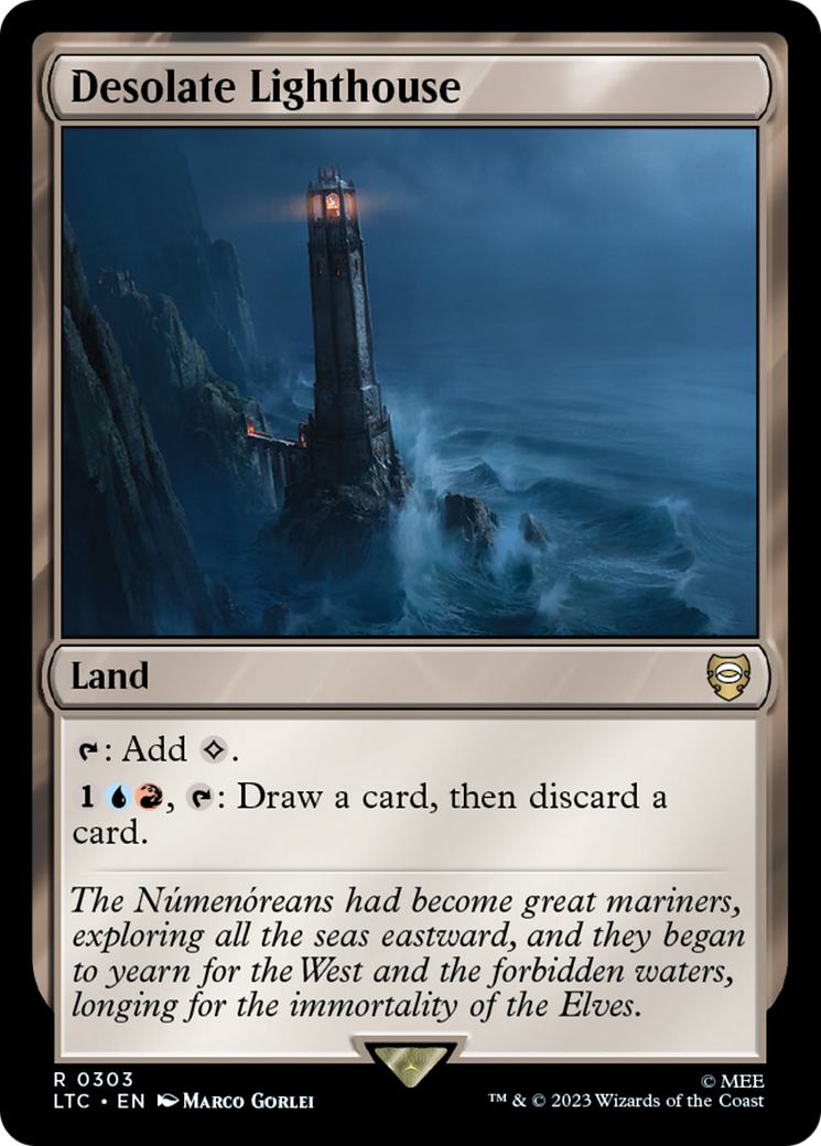 Magic: The Gathering - Desolate Lighthouse - Tales of Middle-earth Commander