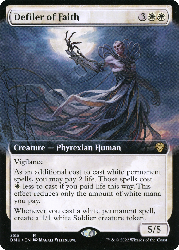Magic: The Gathering - Defiler of Faith Foil - Dominaria United
