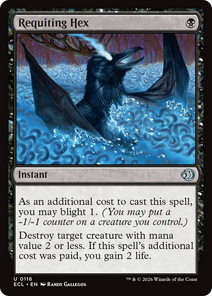 Magic: The Gathering - Requiting Hex Foil - Lorwyn Eclipsed