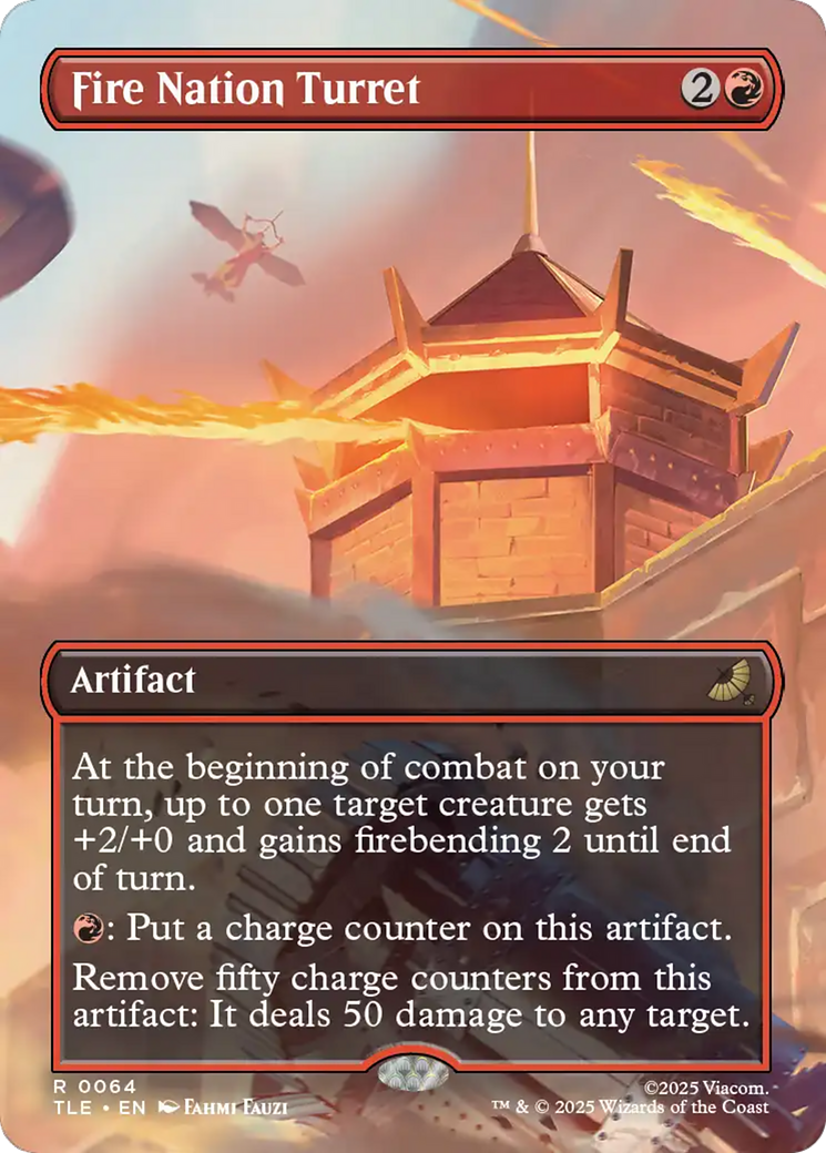 Magic: The Gathering - Fire Nation Turret - Avatar: The Last Airbender Eternal