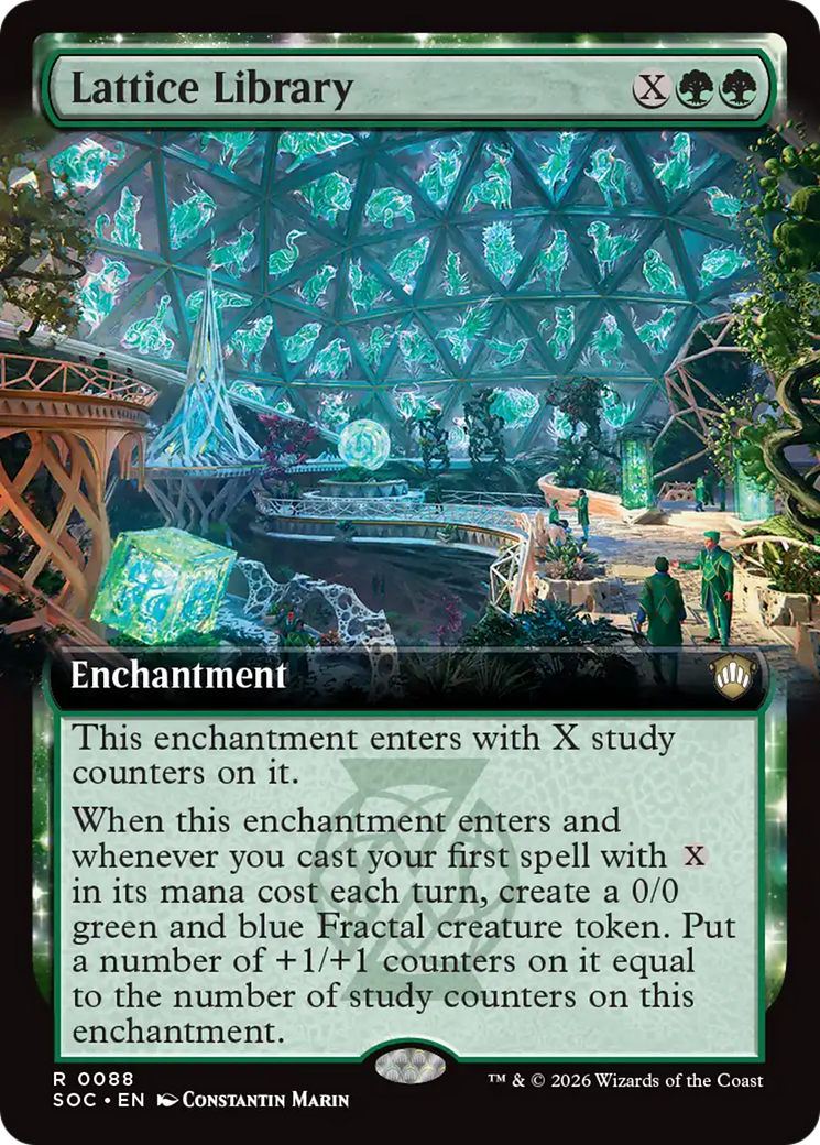 Magic: The Gathering - Lattice Library - Secrets of Strixhaven Commander