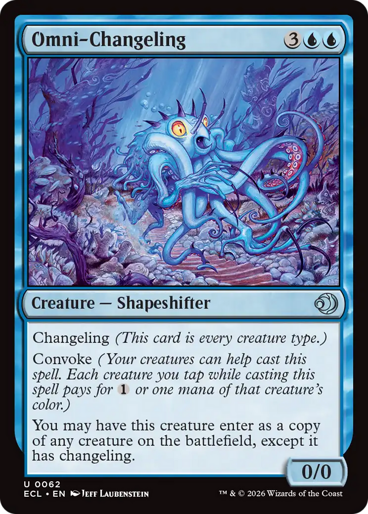 Magic: The Gathering - Omni-Changeling - Lorwyn Eclipsed