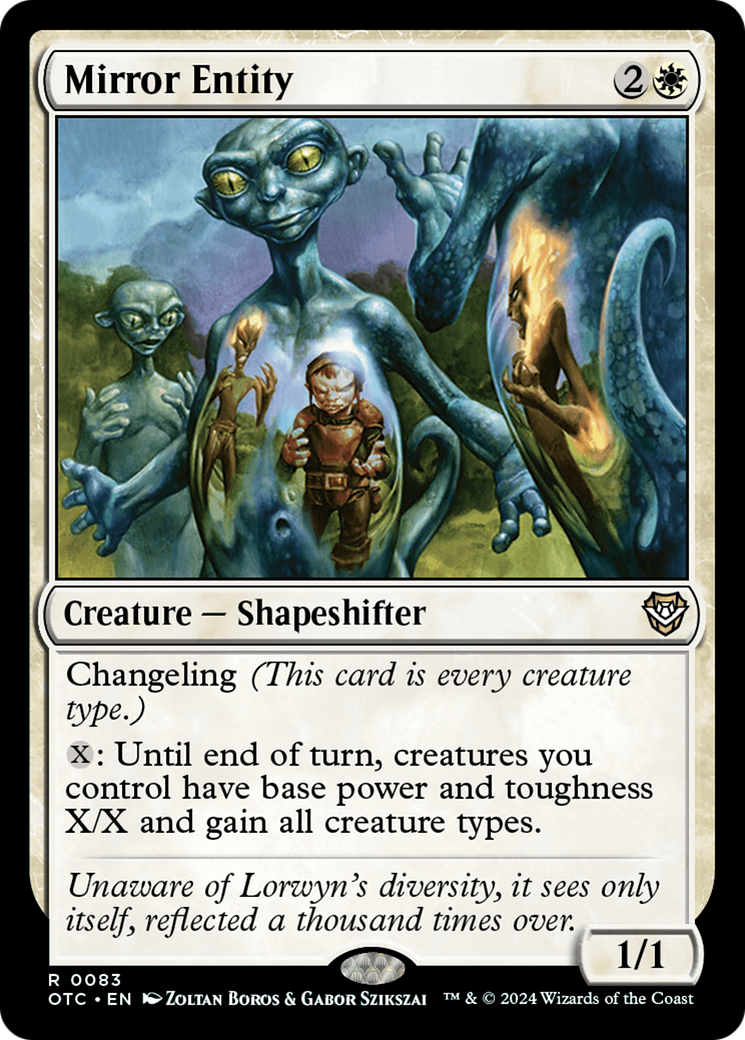 Magic: The Gathering - Mirror Entity - Outlaws of Thunder Junction Commander
