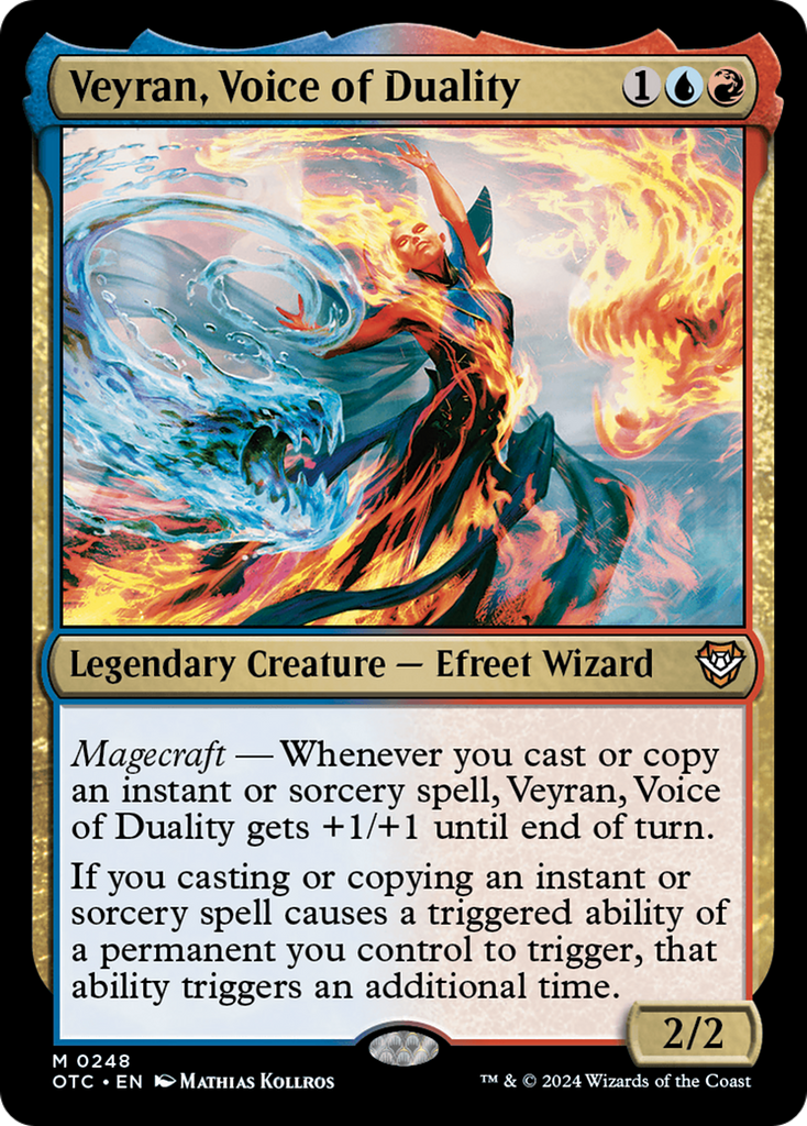 Magic: The Gathering - Veyran, Voice of Duality - Outlaws of Thunder Junction Commander