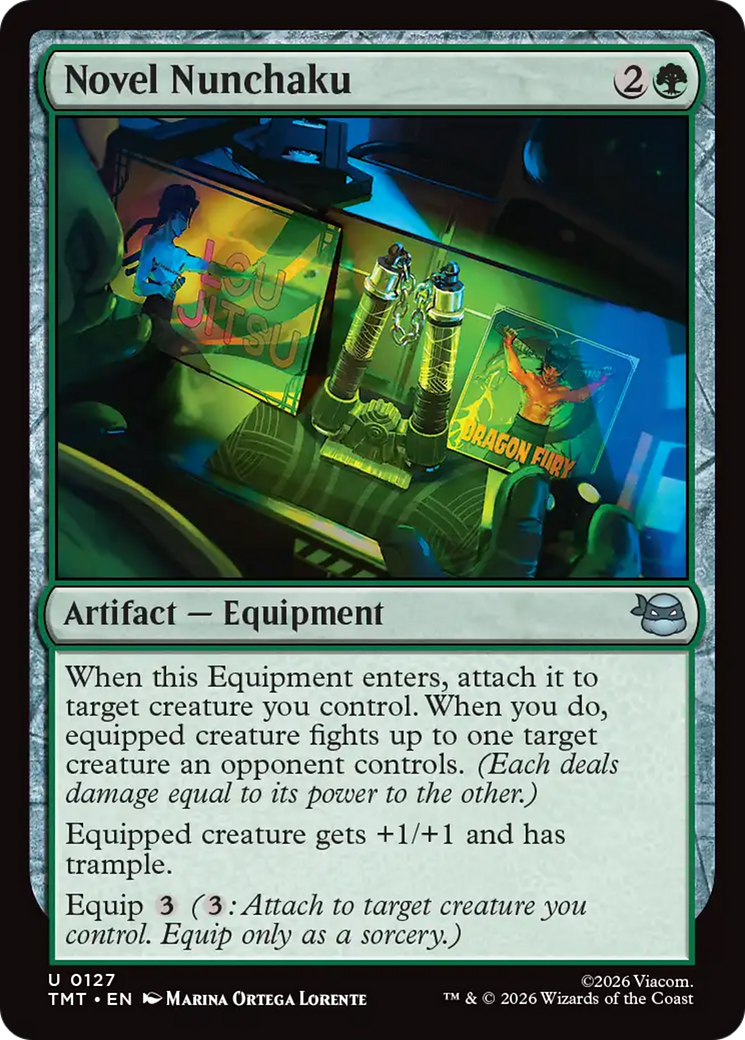 Magic: The Gathering - Novel Nunchaku - Teenage Mutant Ninja Turtles