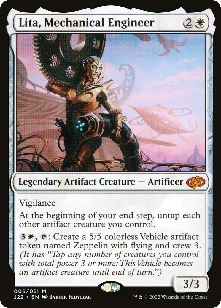 Magic: The Gathering - Lita, Mechanical Engineer - Jumpstart 2022