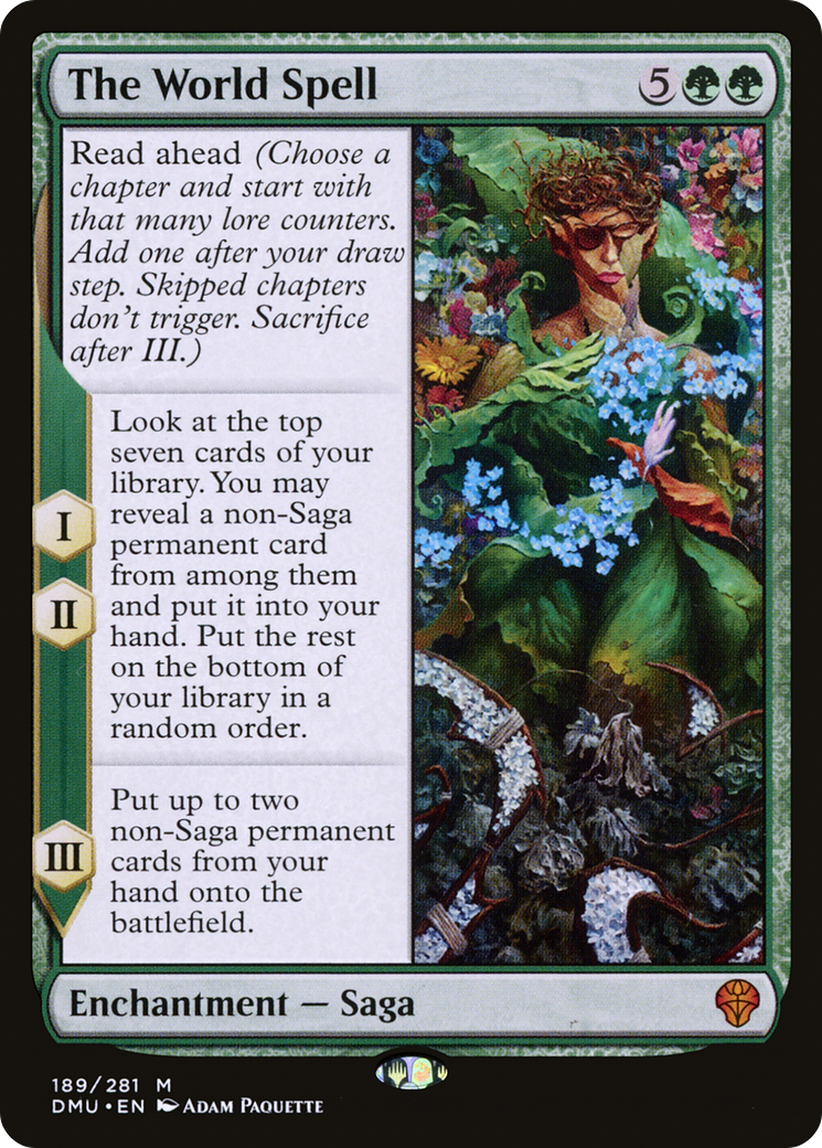 Magic: The Gathering - The World Spell - Dominaria United