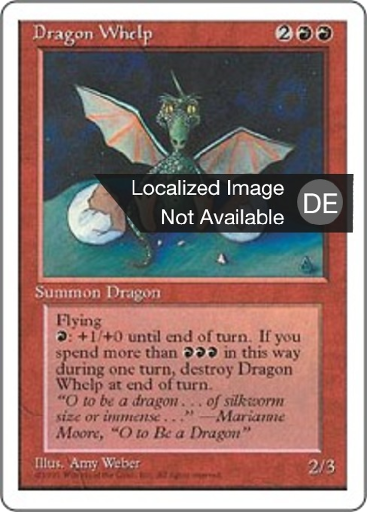 Magic: The Gathering - Drachenjunges - Fourth Edition