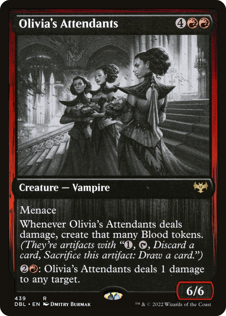 Magic: The Gathering - Olivia's Attendants Foil - Innistrad: Double Feature