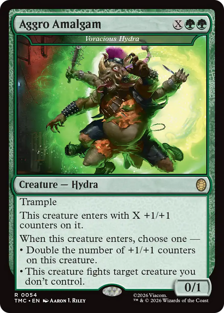 Magic: The Gathering - Voracious Hydra - Teenage Mutant Ninja Turtles Eternal