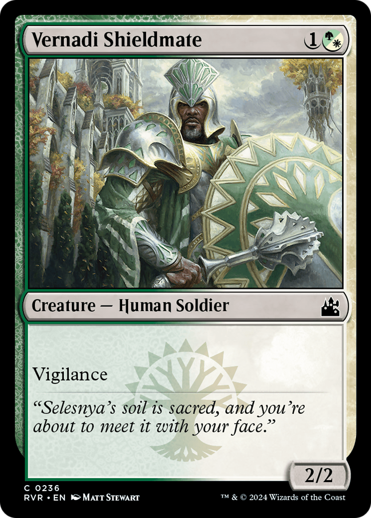 Magic: The Gathering - Vernadi Shieldmate - Ravnica Remastered