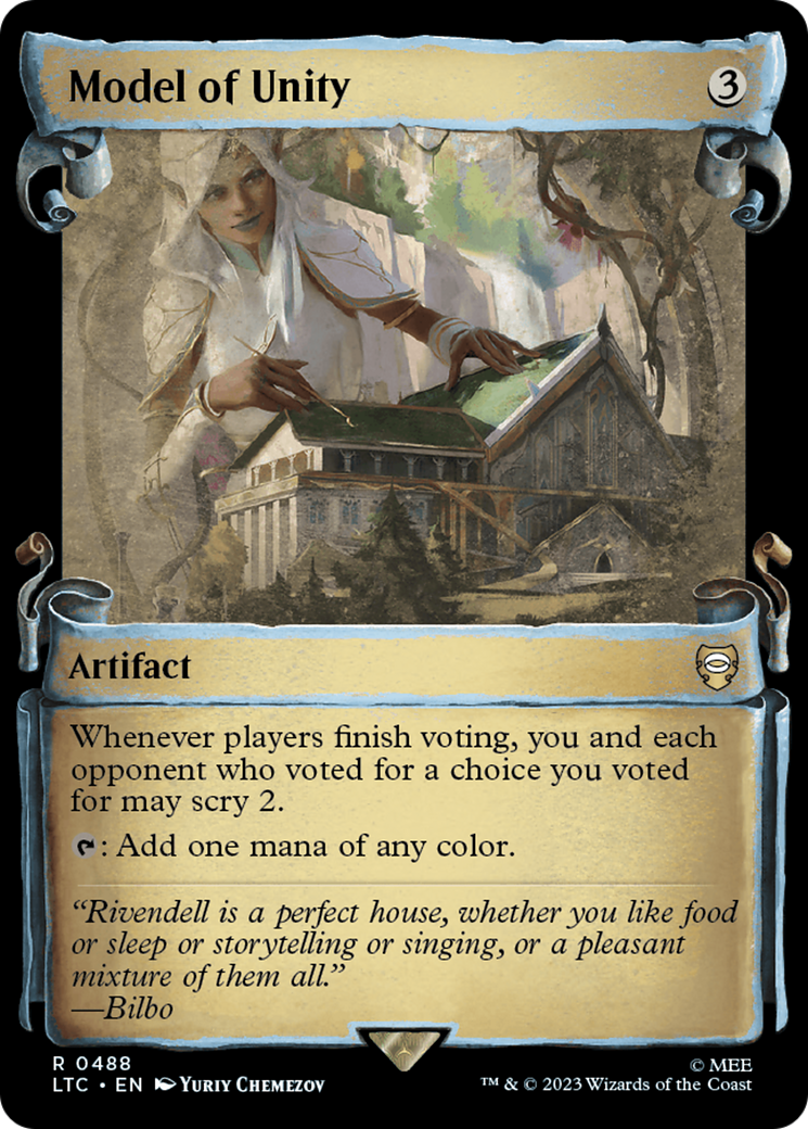 Magic: The Gathering - Model of Unity - Tales of Middle-earth Commander