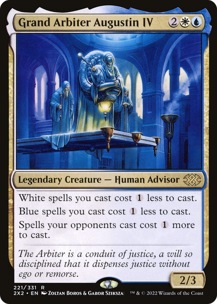 Magic: The Gathering - Grand Arbiter Augustin IV Foil - Double Masters 2022