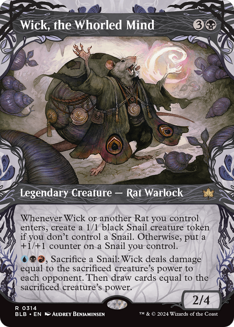 Magic: The Gathering - Wick, the Whorled Mind - Bloomburrow