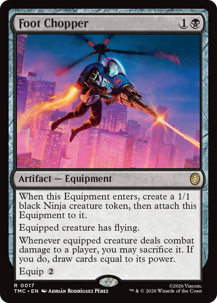 Magic: The Gathering - Foot Chopper - Teenage Mutant Ninja Turtles Eternal