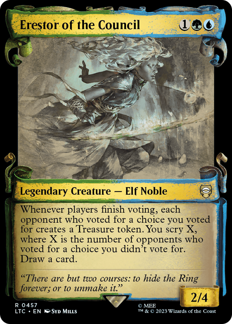 Magic: The Gathering - Erestor of the Council - Tales of Middle-earth Commander