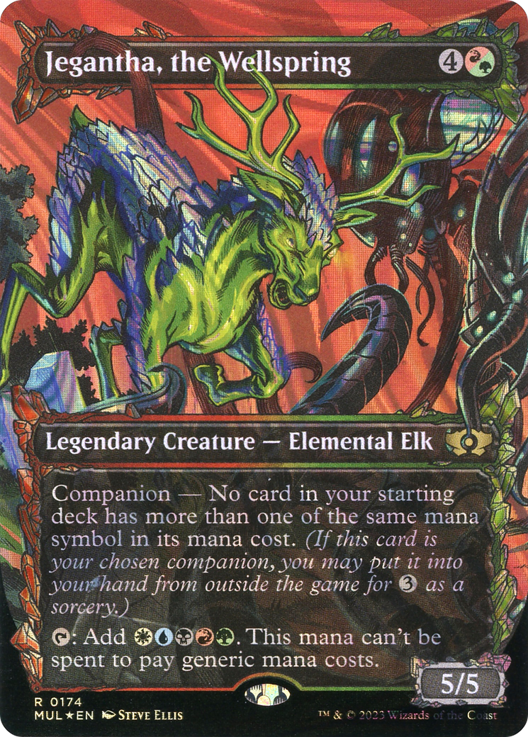 Magic: The Gathering - Jegantha, the Wellspring Foil - Multiverse Legends
