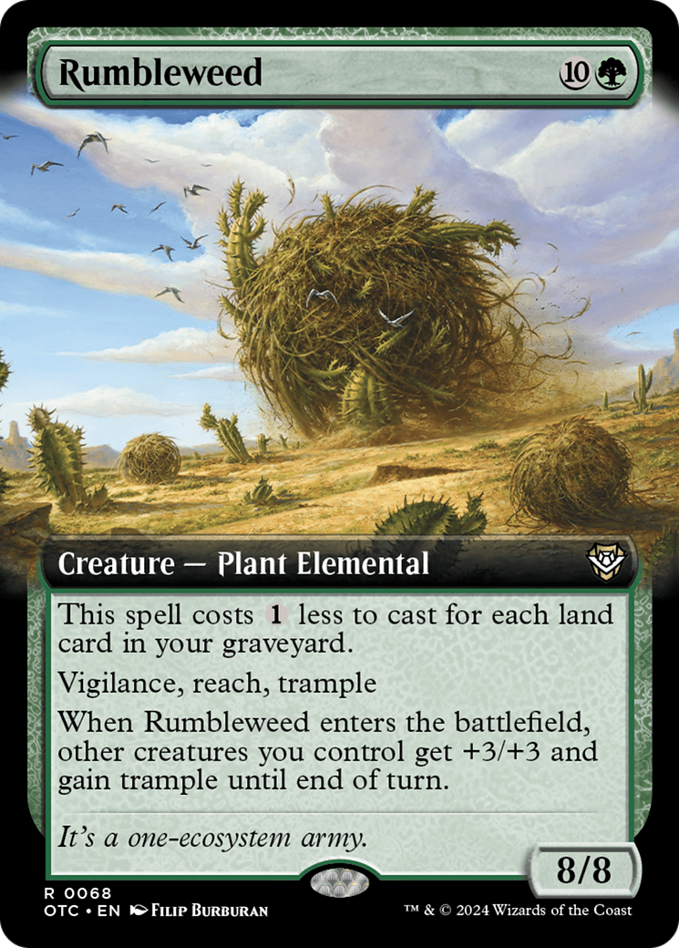 Magic: The Gathering - Rumbleweed - Outlaws of Thunder Junction Commander