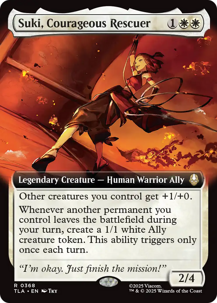 Magic: The Gathering - Suki, Courageous Rescuer - Avatar: The Last Airbender
