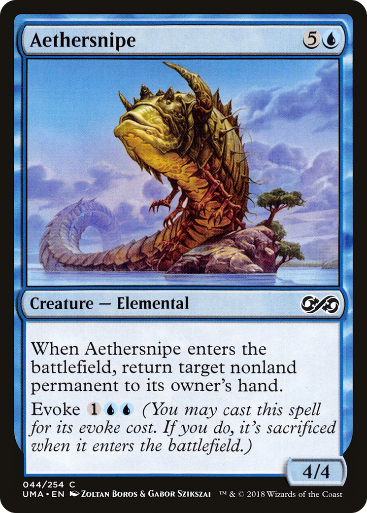 Magic: The Gathering - Aethersnipe Foil - Ultimate Masters