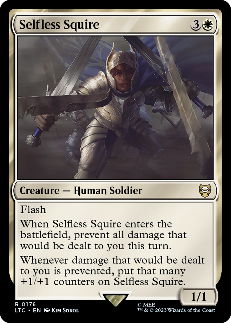 Magic: The Gathering - Selfless Squire - Tales of Middle-earth Commander