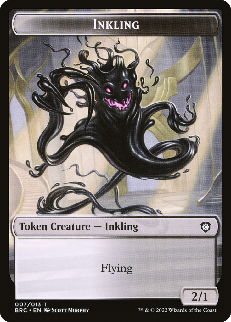 Magic: The Gathering - Inkling Token - The Brothers' War Commander Tokens