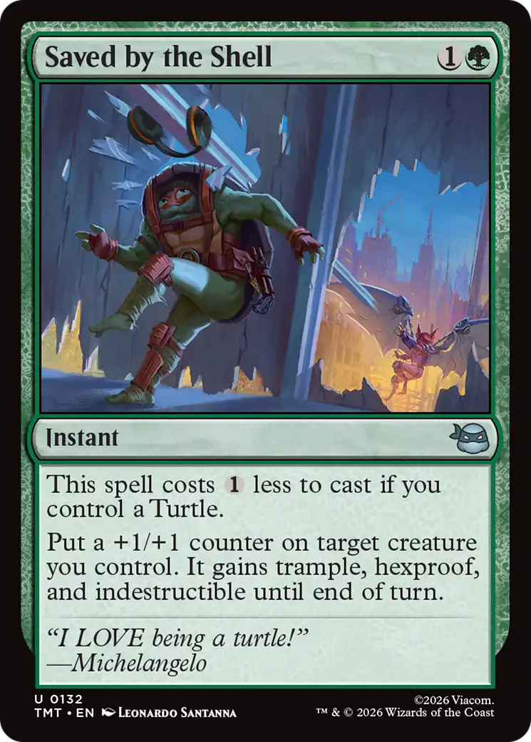 Magic: The Gathering - Saved by the Shell Foil - Teenage Mutant Ninja Turtles