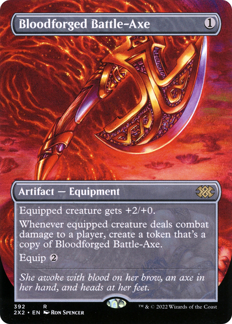 Magic: The Gathering - Bloodforged Battle-Axe - Double Masters 2022