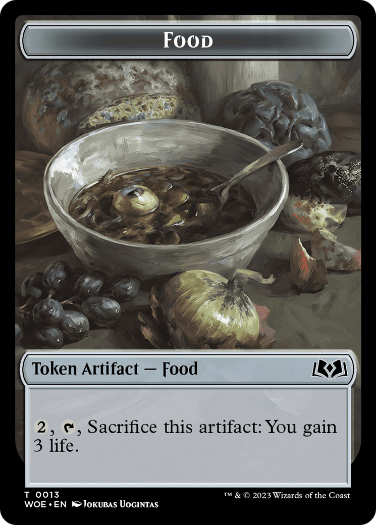 Magic: The Gathering - Food Token - Wilds of Eldraine Tokens