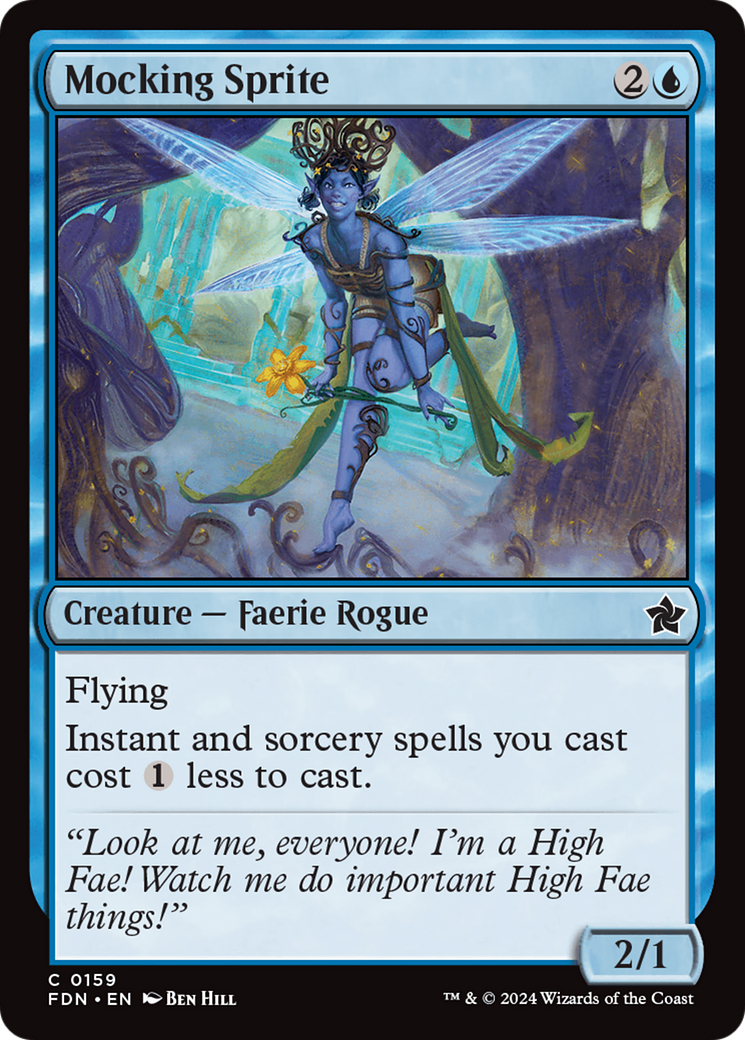 Magic: The Gathering - Mocking Sprite - Foundations