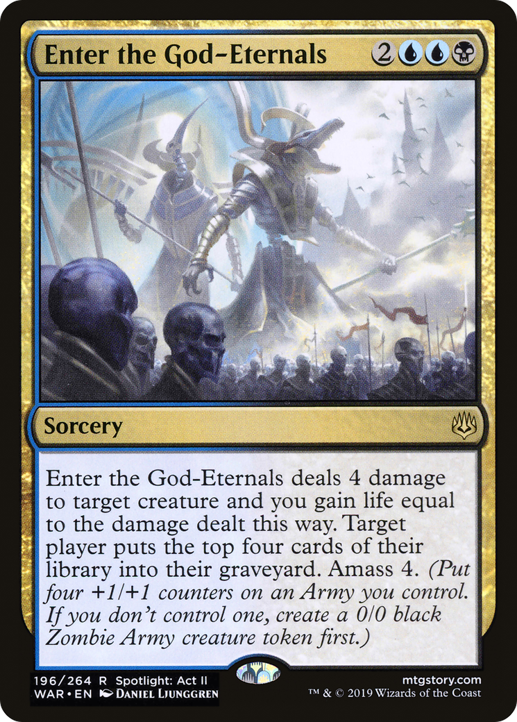 Magic: The Gathering - Enter the God-Eternals Foil - War of the Spark