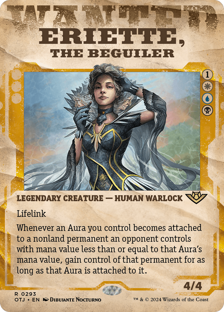Magic: The Gathering - Eriette, the Beguiler - Outlaws of Thunder Junction