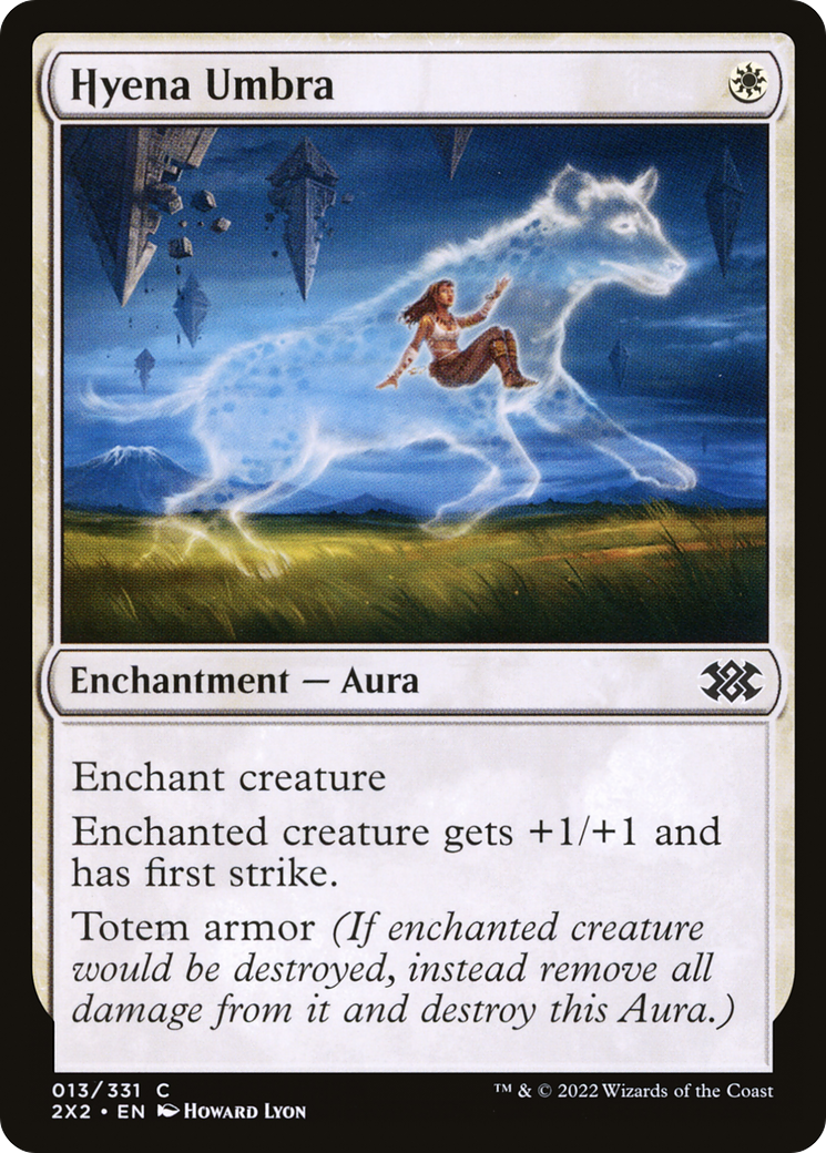 Magic: The Gathering - Hyena Umbra - Double Masters 2022
