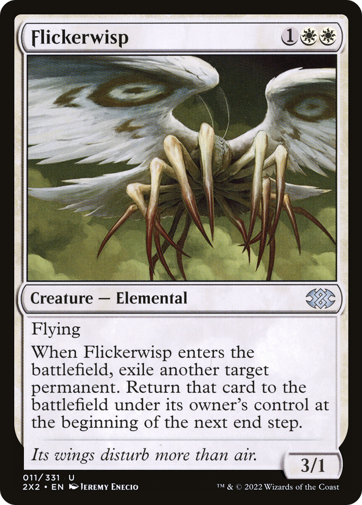 Magic: The Gathering - Flickerwisp Foil - Double Masters 2022