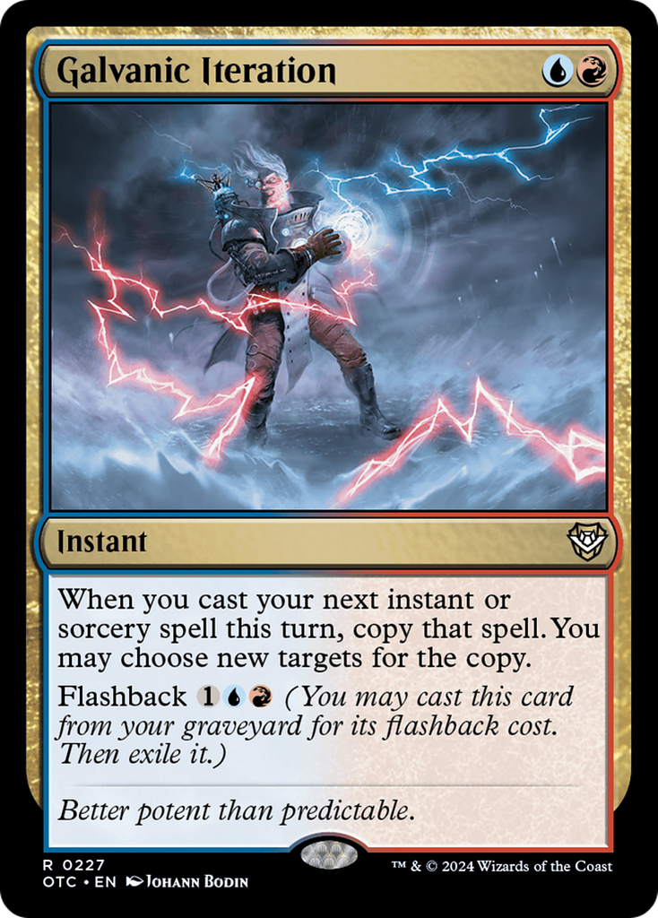 Magic: The Gathering - Galvanic Iteration - Outlaws of Thunder Junction Commander