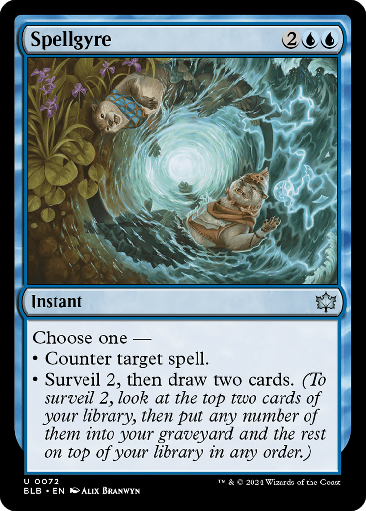 Magic: The Gathering - Spellgyre Foil - Bloomburrow
