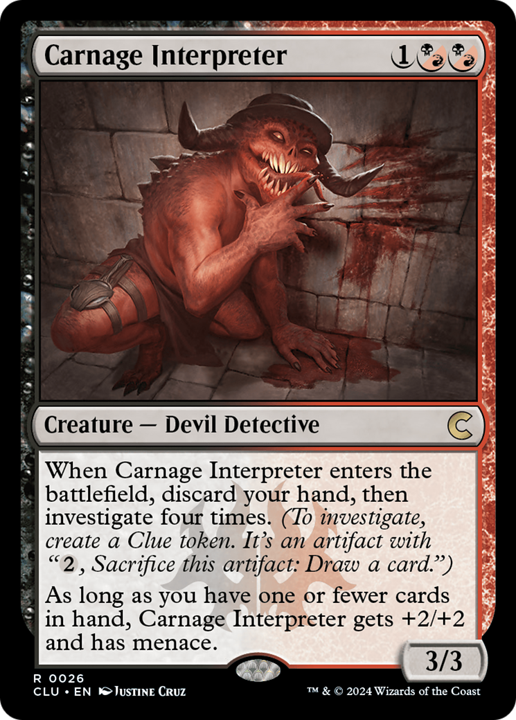 Magic: The Gathering - Carnage Interpreter - Ravnica: Clue Edition