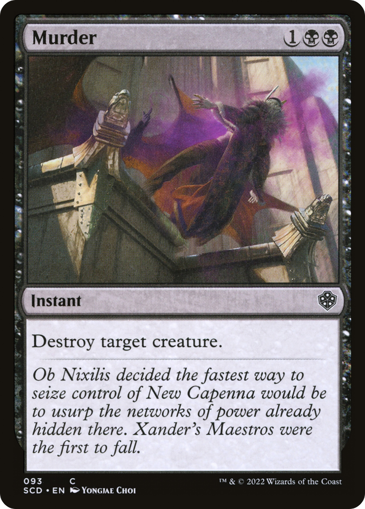Magic: The Gathering - Murder - Starter Commander Decks
